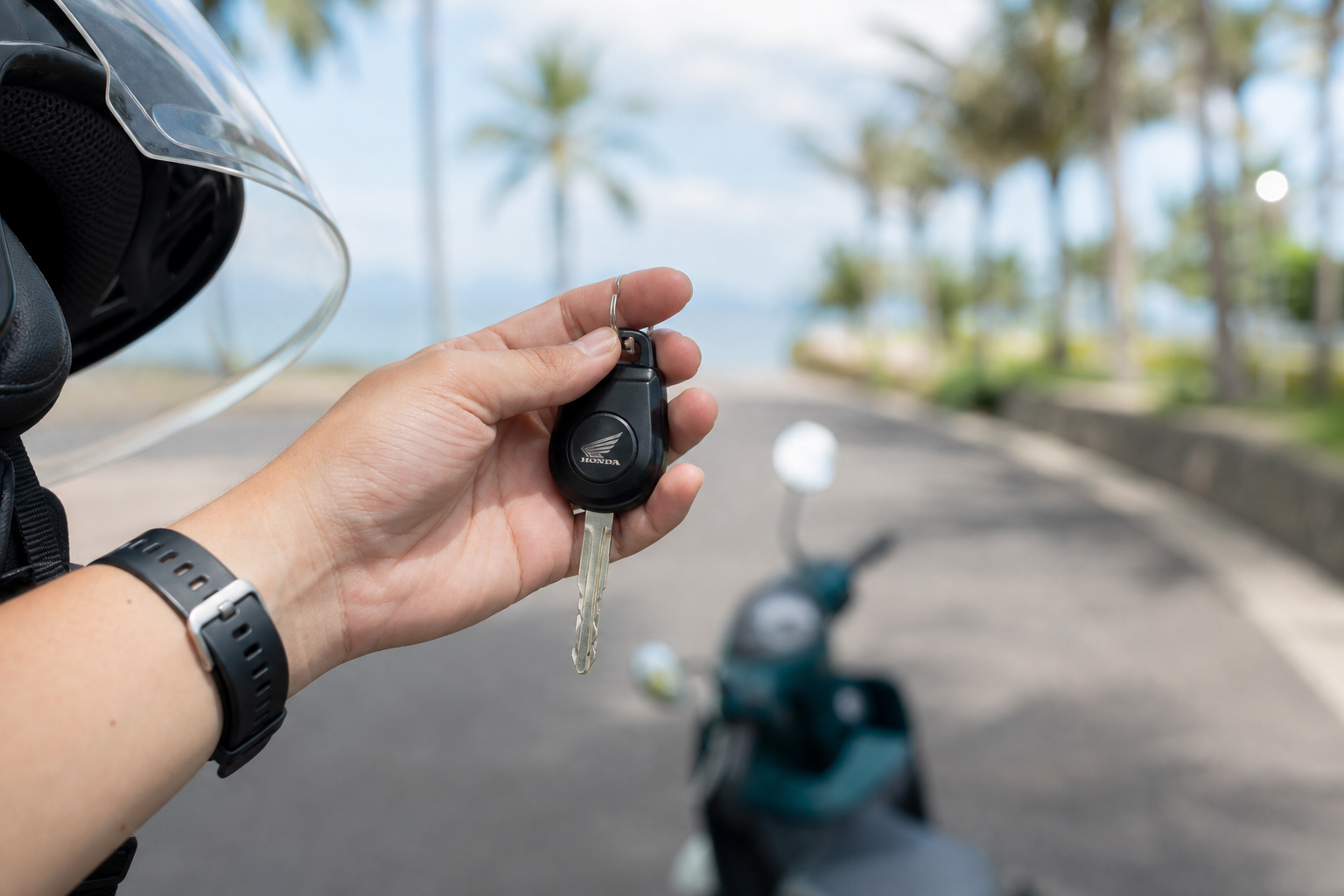 Hassle-free scooter rental in Siargao with no cash deposit required