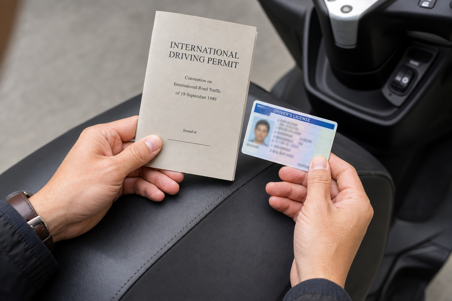 International driving permit and license requirements for Siargao scooter rentals